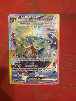 Pokemon TCG Terapagos EX Sir SV Prismatic Evolutions Card 169/131 - Image 1