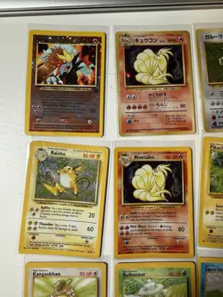 Pokemon Vintage Card Lot - Base Set Holo First Edition Japanese Jungle Fossil LP - Image 2