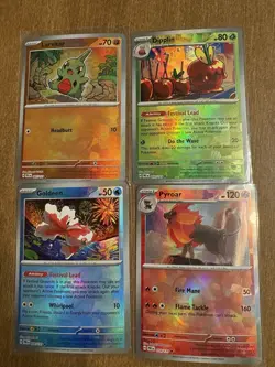 Pokemon TCG reverse masterball pattern cards from Prismatic Evolutions - Image 1