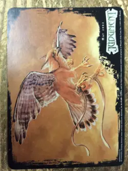 Suntail Hawk Box Topper Oversize Card Magic The Gathering Used - Image 2