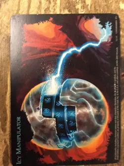 Icy Manipulator Box Topper Oversize Card Magic The Gathering Used - Image 2