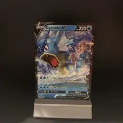 Pokemon Gyarados v TCG Evolving Skies Holo Ultra Rare Card 028/203📈🔥🔥🔥 - Image 1