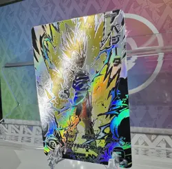 Super Dragon Ball Heroes card Vegeta UR MM6 UM10-SEC3 LC Meteor Mission Japanese - Image 3