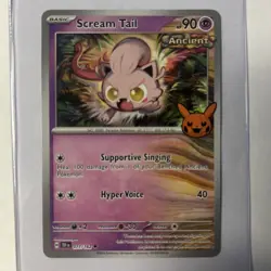 Scream Tail - 077/162 - Cosmos Holo - Promo - Pokemon Card - NM/M - Image 2