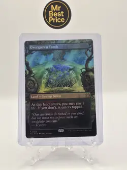 Overgrown Tomb (Borderless) (FOIL) - Lorwyn Eclipsed - MTG 2026 - #0350 NM - Image 1