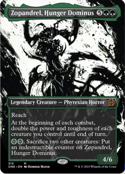 Zopandrel, Hunger Dominus (Showcase) Phyrexia: All Will Be One Regular - Image 1