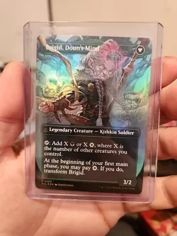 Brigid, Clachan's Heart Borderless Lorwyn Eclipsed Foil MTG - Image 2