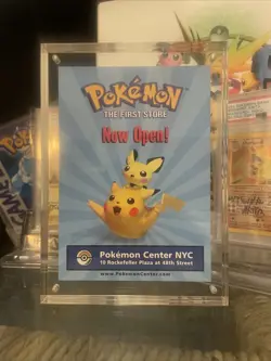 GRAIL🔥 2001 Pokemon Center New York REDEEM Black Star Promo 40 41 Lucky Stadium - Image 1