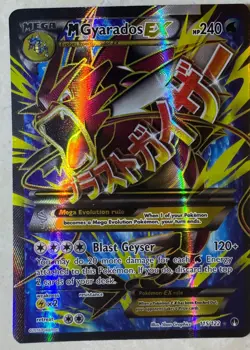 M GYARADOS EX (Full Art) #115/122 Breakpoint Holo - Pokemon TCG - LP - Image 1