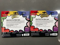 SET OF 2 - POKEMON ASCENDED HEROES TECH STICKER COLLECTION CHARMANDER & GHASTLY - Image 2
