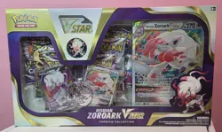 Pokemon TCG Hisuian Zoroark VSTAR Premium Collection Box - Factory Sealed - Image 1