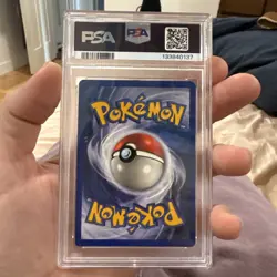 1999 Pokemon Game Charizard Holo PSA 5 - Image 2