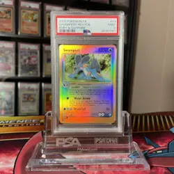 PSA 9 MINT Swampert EX Ruby & Sapphire Base Set 23/109 Reverse Holo Rare Pokemon - Image 1