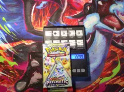 VERY HEAVY! GOD PACKUUU 22.44g Prismatic Evolutions Pokemon TCG Booster (SEALED) - Image 1