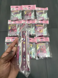 X10 Pokemon TCG Fusion Strike Mini Portfolio Album Binder & Booster Pack Sealed - Image 2