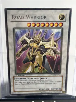 Yugioh Road Warrior DP09-EN015 1st Edition Silver Foil Rare - NM 💎 - Image 1