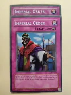2x Yugioh! Imperial Order PSV-104 Secret Rare LP - Image 1