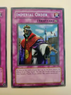 2x Yugioh! Imperial Order PSV-104 Secret Rare LP - Image 3