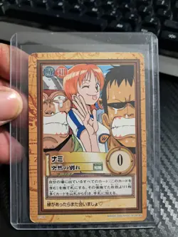 BANDAI One Piece Hyper Battle NAMI SCARCE C116 EARLY CARD - Image 1
