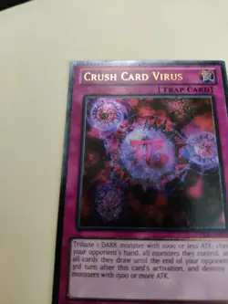 Crush Card Virus DPKB-EN039 Ultimate Rare Yugioh! LP - Image 2
