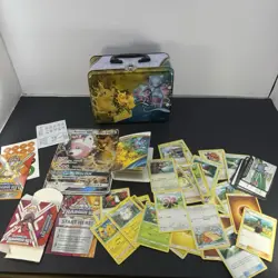 Pokemon Mixed Lot with Pokeball Tin And Cards - Image 1