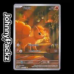 Vulpix 138/132 - 2025 Mega Evolution Illustration Rare - Pokemon Card Holo (NM) - Image 1