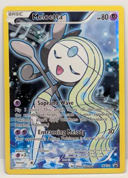 Meloetta XY120 Promo Pokemon Card - Image 1