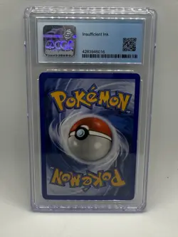 CGC 7 NM/MINT ERROR Pokemon Neo Discovery Weedle 70/75 Graded Card - Image 2