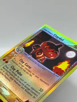 Team Magma’s Claydol 33/95 EX vs Team Aqua Reverse Holo Pokemon Card NM/MINT - Image 4