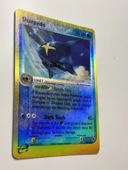 Sharpedo 22/109 LP Ruby and Sapphire Reverse Holo Pokemon TCG Card - Image 2
