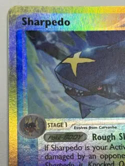 Sharpedo 22/109 LP Ruby and Sapphire Reverse Holo Pokemon TCG Card - Image 5