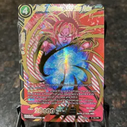 Godly Aptitude SSG Son Goku P-164 Promo Foil Dragon Ball Super Card Game | NM - Image 1