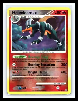 💥 Houndoom | 57/146 | Reverse Holo | Legends Awakened | Pokemon Card - Image 1