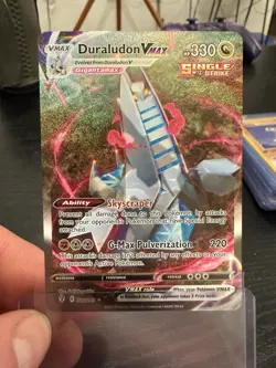Duraludon VMAX 220/203 Evolving Skies Alt Art Secret 2021 Pokemon TCG Card NM/M - Image 1
