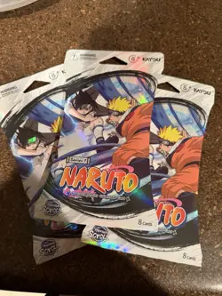 Naruto Trading Card Game Heaven Scroll Series 1 -3 English Sleeved Booster Packs - Image 1