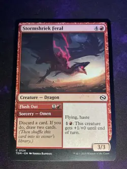 MTG * Stormshriek Feral DragonStorm * 1X * NM - Image 1