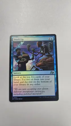 Stock Up - (Foil) - DFT - NM - MTG - Image 1