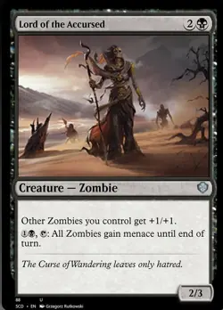 Lord of the Accursed - Starter Commander Decks #088 MTG Magic The Gathering - Image 1