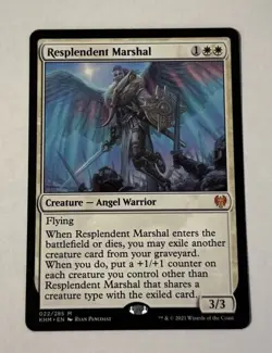 MTG Resplendent Marshal - Kaldheim LP - Image 1