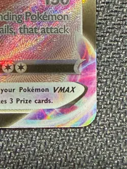 Pokemon TCG Eevee VMAX SWSH087 Black Star Promo Full Art Holo - Image 3