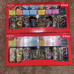 Pokemon TCG Prismatic Evolution 8-Pack Mini Tins |BRAND NEW SEALED Costco Promo - Image 1