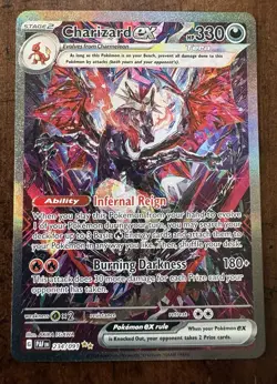 Pokemon Charizard ex 234/091 Paldean Fates PAF EN SIR - Image 1