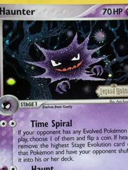 Pokemon Ex Legend Maker Haunter Stamped 35/92 Reverse Holo - Image 1