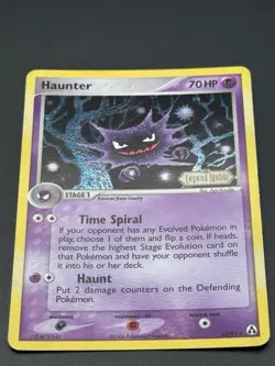 Pokemon Ex Legend Maker Haunter Stamped 35/92 Reverse Holo - Image 3