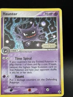 Pokemon Ex Legend Maker Haunter Stamped 35/92 Reverse Holo - Image 4