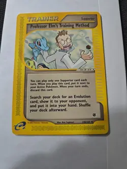 Pokemon x1 Professor Elm's Training Method (Uncommon 148/165) - Image 1