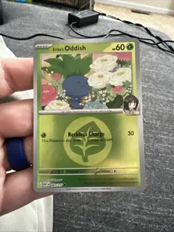 Pokemon TCG - Ascended Heroes - (Reverse Holo) - Erika's Oddish - 001/217 - Image 3