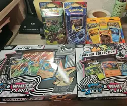 Lot of 5 Pokemon Box Sets Victini Sword/Shield Coin W/Booster Packs - New Sealed - Image 1