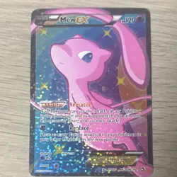 Pokemon Mew EX Full Art Ultra Rare RC24/RC25 Legendary Treasures Radiant Holo - Image 1