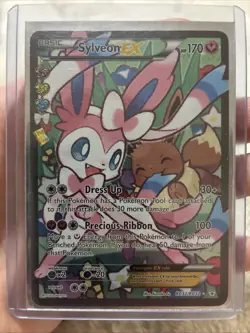 Pokemon TCG XY Generations Sylveon EX Full Art RC32-32 Radiant Collection 2016 - Image 2